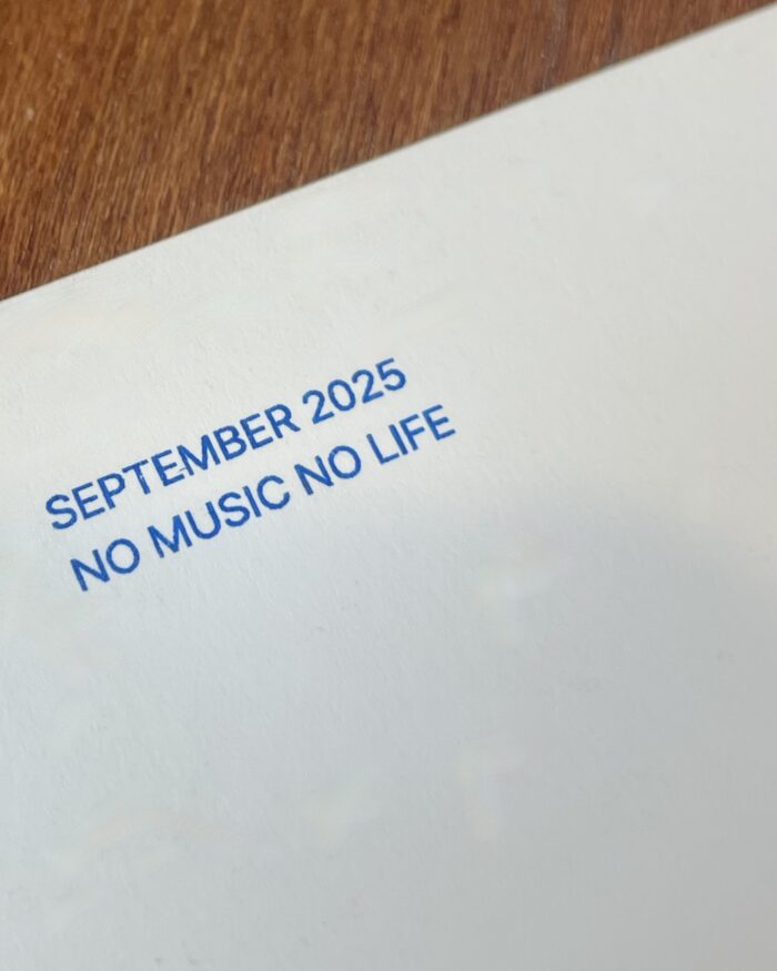 월간엽서 25.09 NO MUSIC NO LIFE - 이미지 5